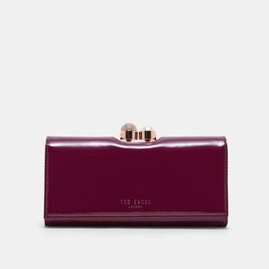 Ted Baker Crystal & Pearl Leather Matinee Purse